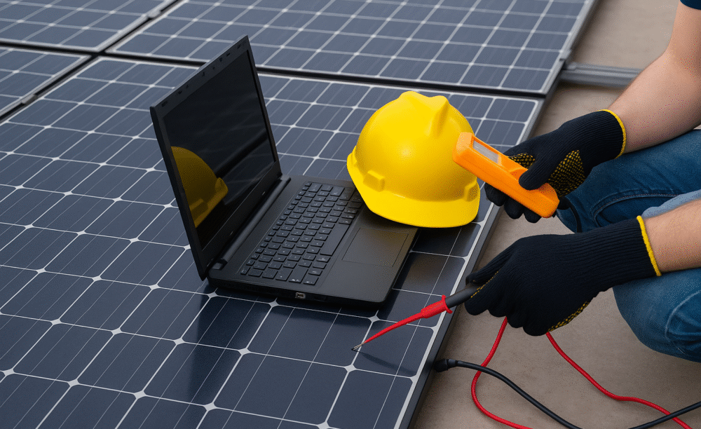 Przegląd instalacji fotowoltaicznych
